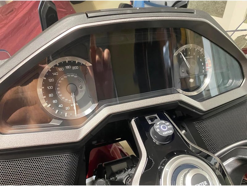 HAONEL 2 Set Instrument Film Dashboard Screen Protector Replacement for Honda Goldwing 1800 GL1800 2018-2023 2024 2025 Cluster Display Screen Protective Cover - Image 4